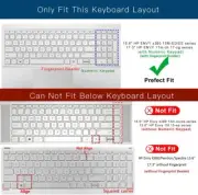 for HP Envy x360 2-in-1 15.6 Fingerprint Reader 15M-ED0013DX/002 Keyboard Cover