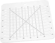 AUTSUPPL DIY Craft Sewing Supply Acrylic Quilting Ruler Square Template 5 Inches for Quilters