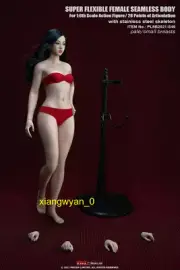 TBLeague 1/6 Pale Seamless Female Body & Head Figure Small Breast Model Toy