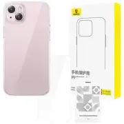 Baseus iPhone 15 Plus Schott Series Phone Case - Clear wiith Tempered Glass
