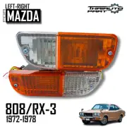 For Mazda Rotary Rx3 808 Rx4 929 72-78 Pair LR Front Parking Turn Signal Lights (for: Mazda)