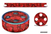 Skin Decal Wrap for the Amazon Echo Dot 2nd Gen Alexa Graphics Stickers DIGICAMO