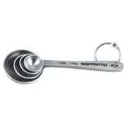 Soffritto A Series Stainless Steel Measure Spoons - Set of 4 - Robins Kitchen