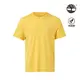 Timberland 男款亮黃色健行圖案短袖 T 恤|A42YUEG4
