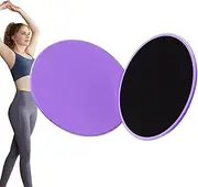 Exercise Gliding Discs, Fitness Foot Balance Slider Discs, Unisex Design Fitness Sliders for Yoga, Core Training, Gliding Squat, Pilates, and Reverse Knee