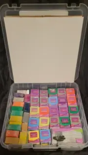 Huge Sculpey Lot – 87 Pieces of Polymer Clay for Crafting & Sculpting