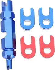 Toyvian 1 Set Core Tool French Style Nozzle Wrench Bike Repair Tool Shape Comfortable Use Labor Saving Corrosion Resistant for Quick Tire Disassembly