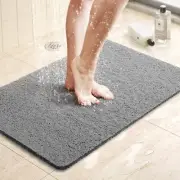 LuxStep Shower Mat Bathtub Mat,24x16 inch, 24“x16”, Grey