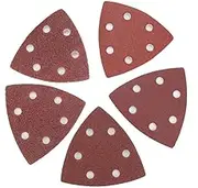 multi gop 250 ce accessories, Grit Sand Papers, 100pcs 80mm Triangular Sanding Paper +1 Sand Pad for Fein Oscillating Multi Tool