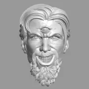 Dr Strange Multiverse of Madness v4 custom head for Marvel Comics action figures