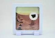 0.59g Martian Meteorite in Display Frame I Amazing piece of MARS - TOP METEORITE