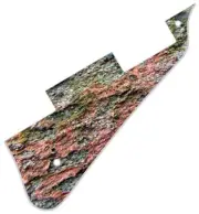 Pickguard Pick Guard Compatible with Gibson Les Paul Guitar Weathered Con