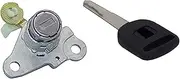 Szwaldaper 72185-SLN-A01 Front Left Door Lock Barrel with ONE Key, for FIT, 2003-2008 Car Ignition Switch Lock