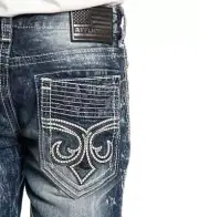 NEW AFFLICTION $135 MENS GAGE FLEUR SLIM JEANS IN GLENDALE SZ 36
