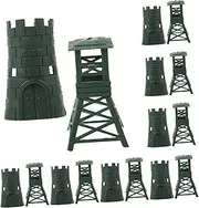 PERSELOSO 10Set Model Durable Equipment Models Realistic Simulation for Decor Photography Present for Enthusiasts