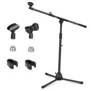 Microphone Stand Heavy-Duty Super Resistent Tripod Boom Universal Mic 37-90in