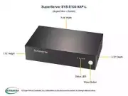 ✅*Authorized Partner*Supermicro SuperServer SYS-E102-9AP-L W/ (A2SAN-L)