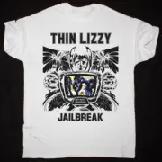 Rare Thin Lizzy Band Cotton Gift For Fan White S-2345XL Unisex T-shirt CT56