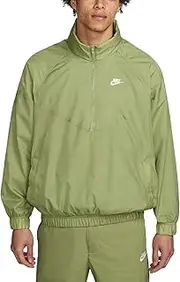 [Nike] Sportswear Windrunner Men's Unlined Woven Anorak Jacket DQ4910-334, Alligator/White (US, Alpha, Medium, Regular, Regular, 100% nylon)