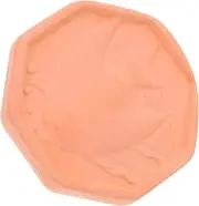 FUNNETOYU Fish Pattern Softener Disc for Food Storage Containers Reusable Terracotta Sugar Keeper for Home Bakery and Restaurant Use