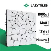 Interlocking Floor Tile - Indoor & Outdoor Tile - Natural Stone Tile - Beige