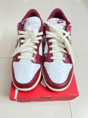 Nike Dunk Low PRM Size 10 Team Red and White (Women's) FJ4555-100