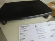 Amazon Basics Adjustable Computer Monitor Riser Desk Stand - OPEN BOX
