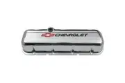 ACDelco Valve Covers Tall Steel Chrome Chevrolet Logo Chevrolet Big Block Pair