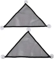 2PCS Durable Bearded Dragon Hammock Reptile Lounger, Tank Accessories for Habitat, Bed for Chameleon, Lizards, Gecko, Snakes, Lguana Reptiles, Tortoises (13'' x 13'' x 19'')