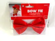 Amscan RED SATIN BOWTIE Halloween Dance Costume Novelty Unisex Bow Tie