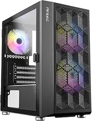Antec NX200M RGB NX Series Mini Tower M-ATX Computer Gaming Case, Black