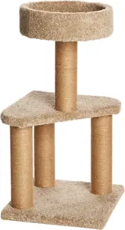 Cat Tree Indoor Climbing Activity Tower with Scratching Posts, Medium, 15.7 X 31