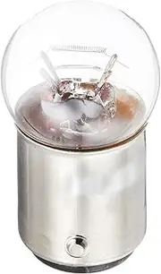 M&H Matsushima 12V 18/5W Clear G18 BAY15D 2-Pack A5404 Light Bulb