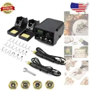 Lightweight 60W Wood Burner Kit for Professional Pyrography Projects with Tips