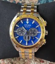 Citizen Blue Dial Sapphire Crystal Chronograph Date Men's Watch CA4544-53L