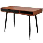 NNEVL Brown Workstation Computer Desk Laptop Table
