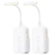 Reading Light, 2-Pack Rechargeable Book Lights for Reading at Night, Led Wall...