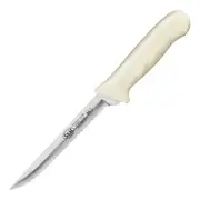 6" Utility Knife, Wavy Edge, White PP Hdl (6 Each)