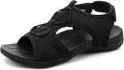 [UBFEN] Womens Hiking Sandals Comfortable Walking Sandals Summer Sport Breathable Arch Support