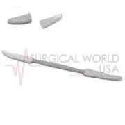 Putti Bone Rasp 10 1/2" 18mm To 4mm Flat Tapered One Blade Curved Orthopedic