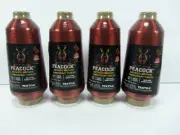 HM Textile Peacock Embroidery Machine Cone Textile Thread Metallic Red