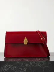 [Métier] Métier - Parallel 22 Leather Shoulder Bag - Red - One size One size Red
