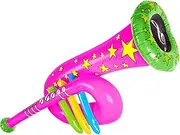 WIDMANN 05112 Inflatable tuba, Pink, Standard Size