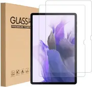 [2 pack] Samsung Galaxy Tab S7 FE Screen Protector Tempered Glass Film LCD Guard