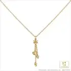 U-Treasure Kirby Twinkle Star Necklace Silver Yellow Gold Coating New