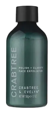 Crabtree and Evelyn Polish Clarify Face Exfoliator 1.7 Oz