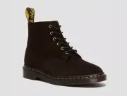 NIB Dr Martens 101 UB Men's Repello Suede Ankle Boots Size 12 Brown 27706212