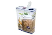 Lock & Lock Rectangular Food Storage Container With Flip Top Lid (Transparent) (23.7 x 11.2 x 17cm)