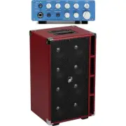Phil Jones Bass BP-800 800-watt Bass Amplifier Head with Red 8 x 5-inch 800-watt
