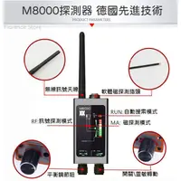 在飛比找蝦皮購物優惠-M8000探測器 反偷拍 反竊聽 防監聽 無線信號探測 GP